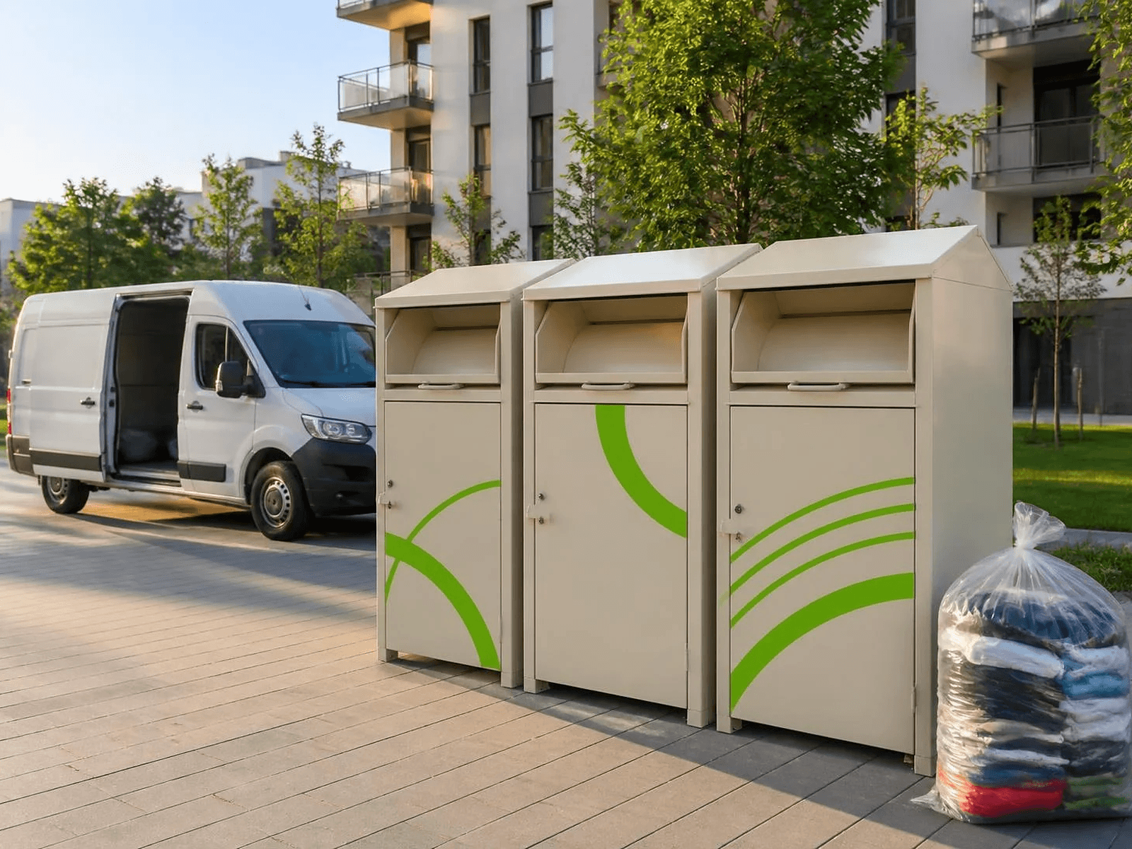 Dedykowane zarządzanie pojemnikami z aplikacją mobilną