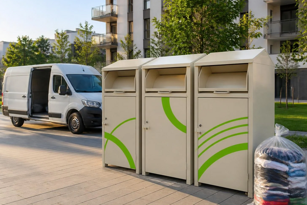 Dedykowane zarządzanie pojemnikami z aplikacją mobilną